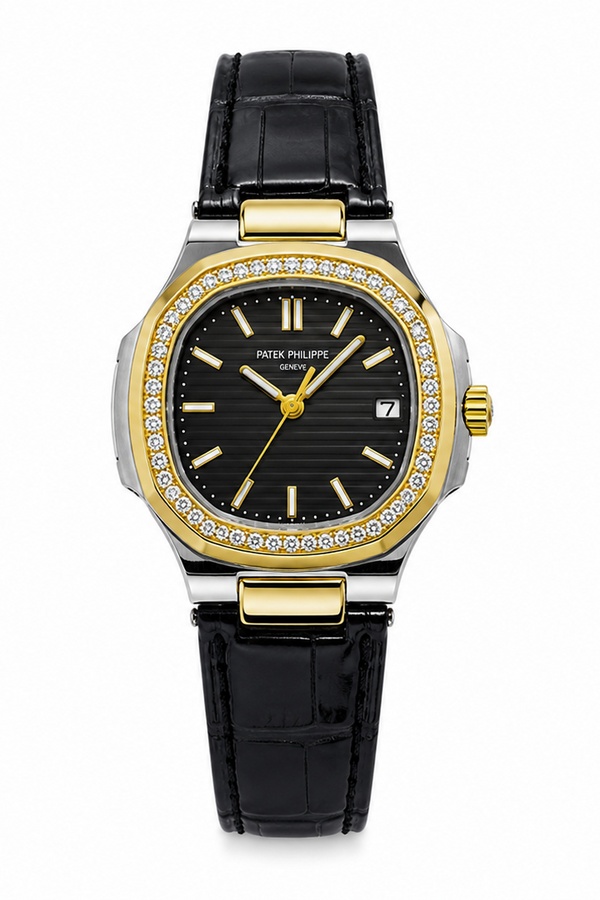 Gold Bracelet Men's Luxury Wrist Watch