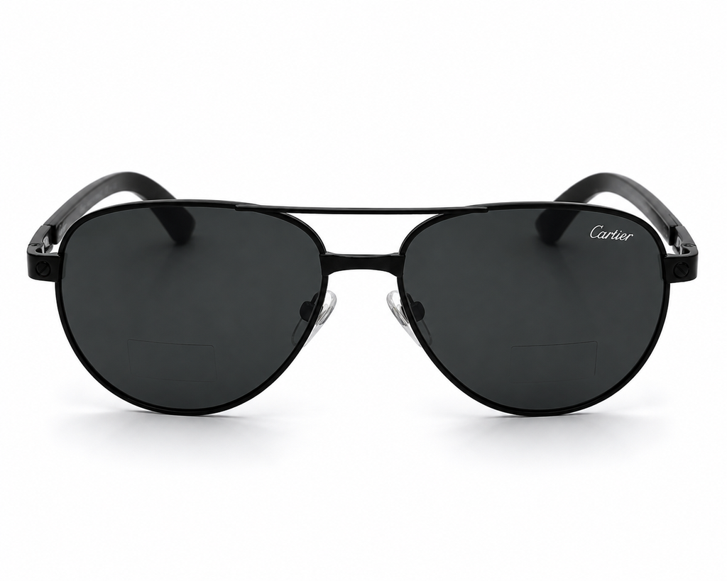Cartier Santos Aviator – Front View on White Background