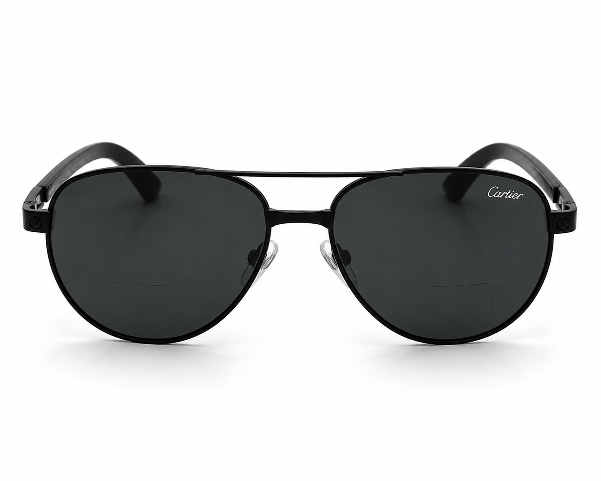 Cartier Santos Aviator – Front View on White Background
