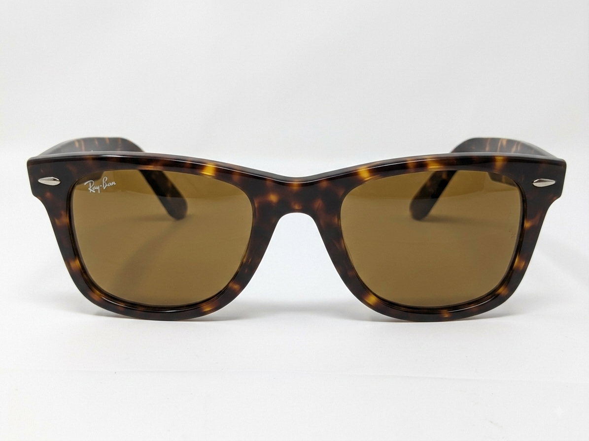 Ray-Ban Original Wayfarer RB2140 Tortoise – Front View Alternate Angle
