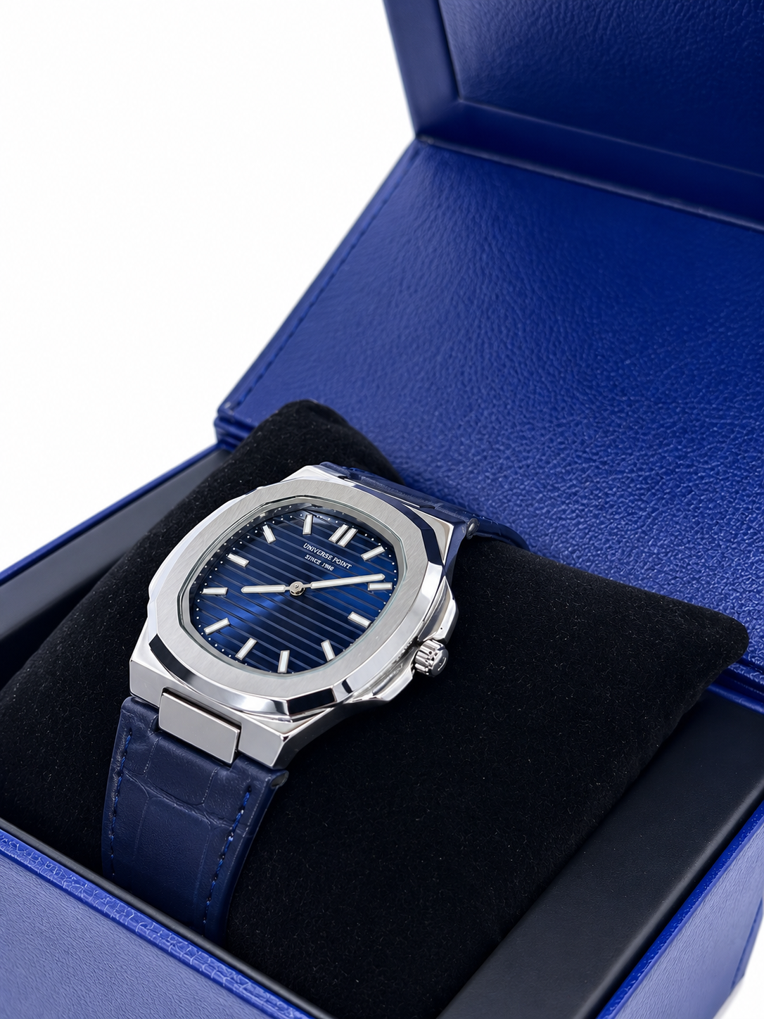 Silver Square Dial Men's Sports Watch